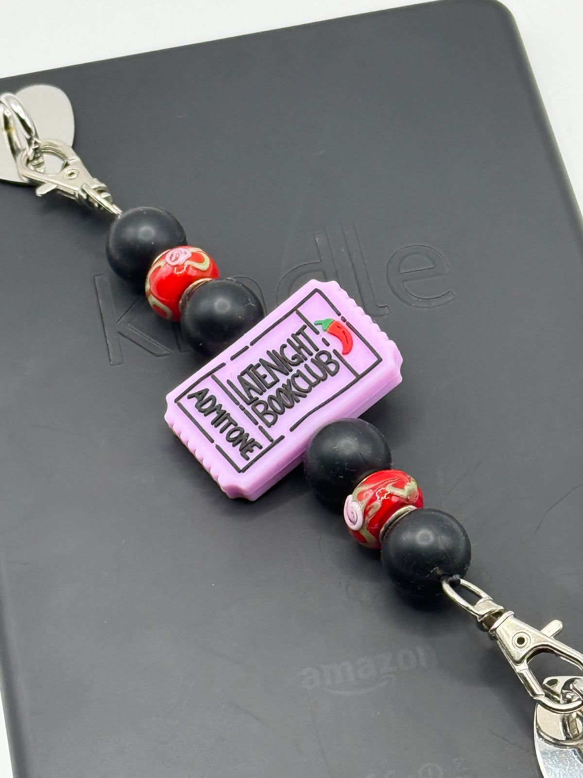 Interchangeable Kindle Strap-Late Night Book Club