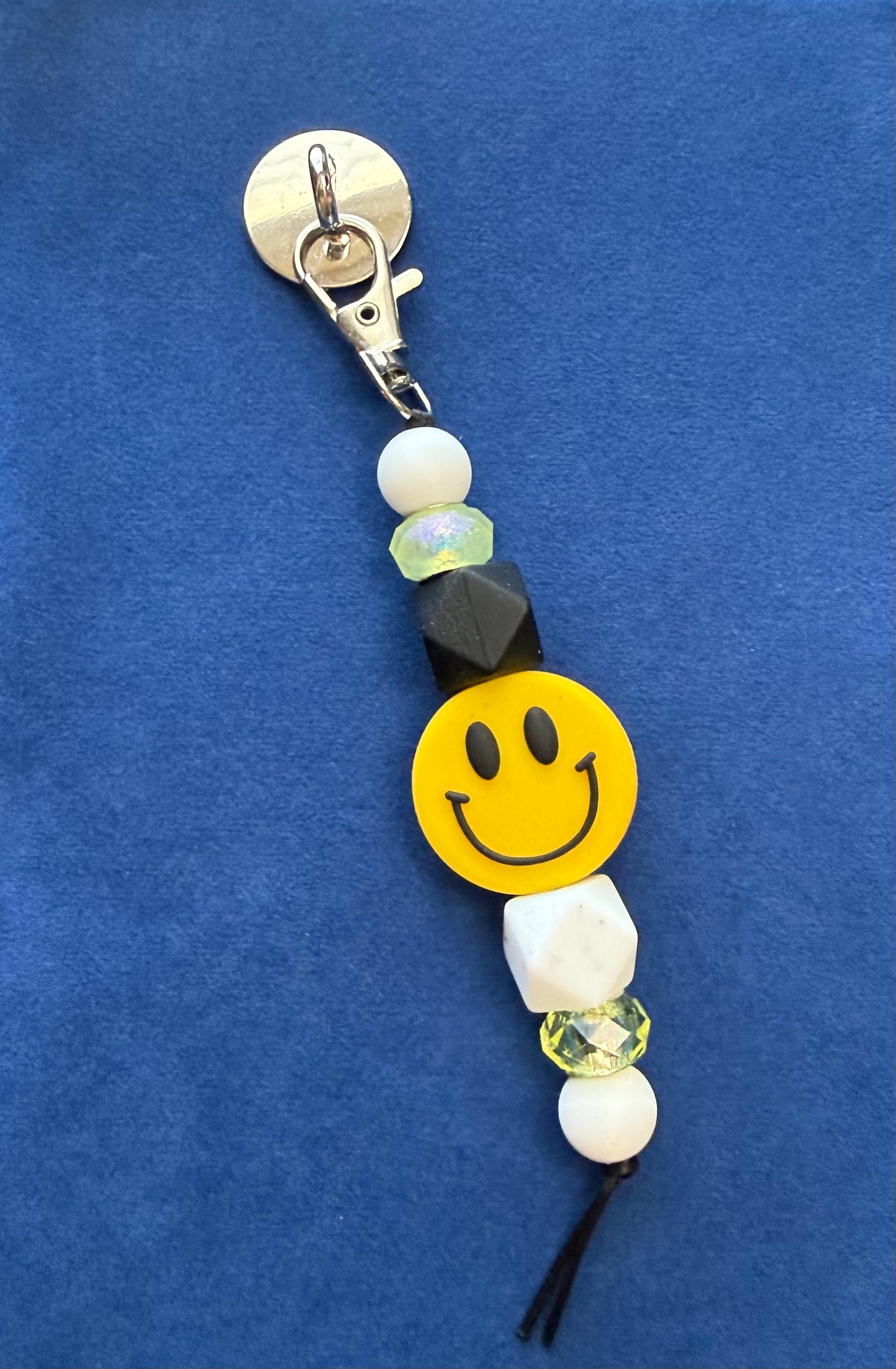 Smiley face Kindle/Phone charm