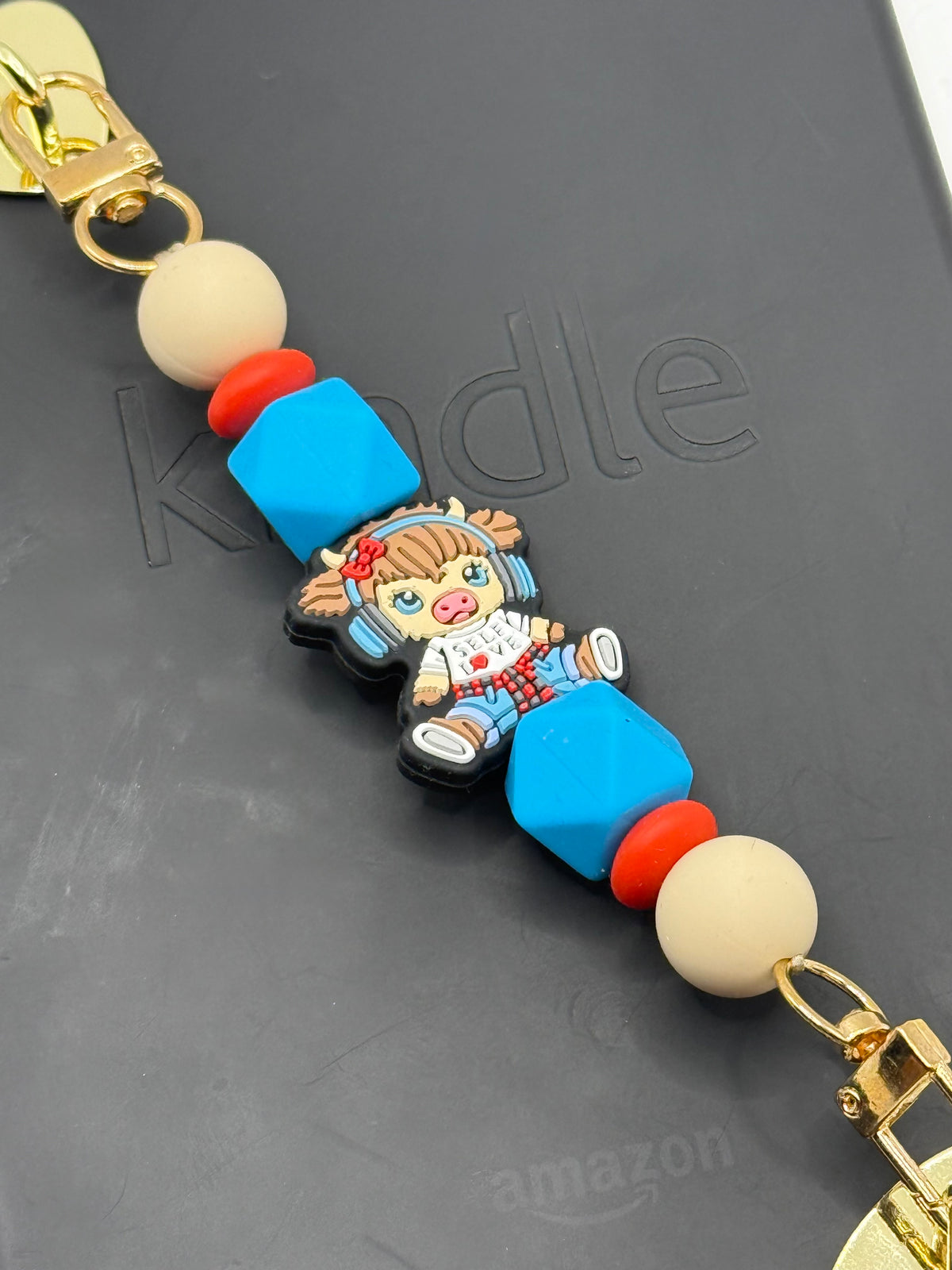 Interchangeable Kindle Strap-Self Love Highland Cow