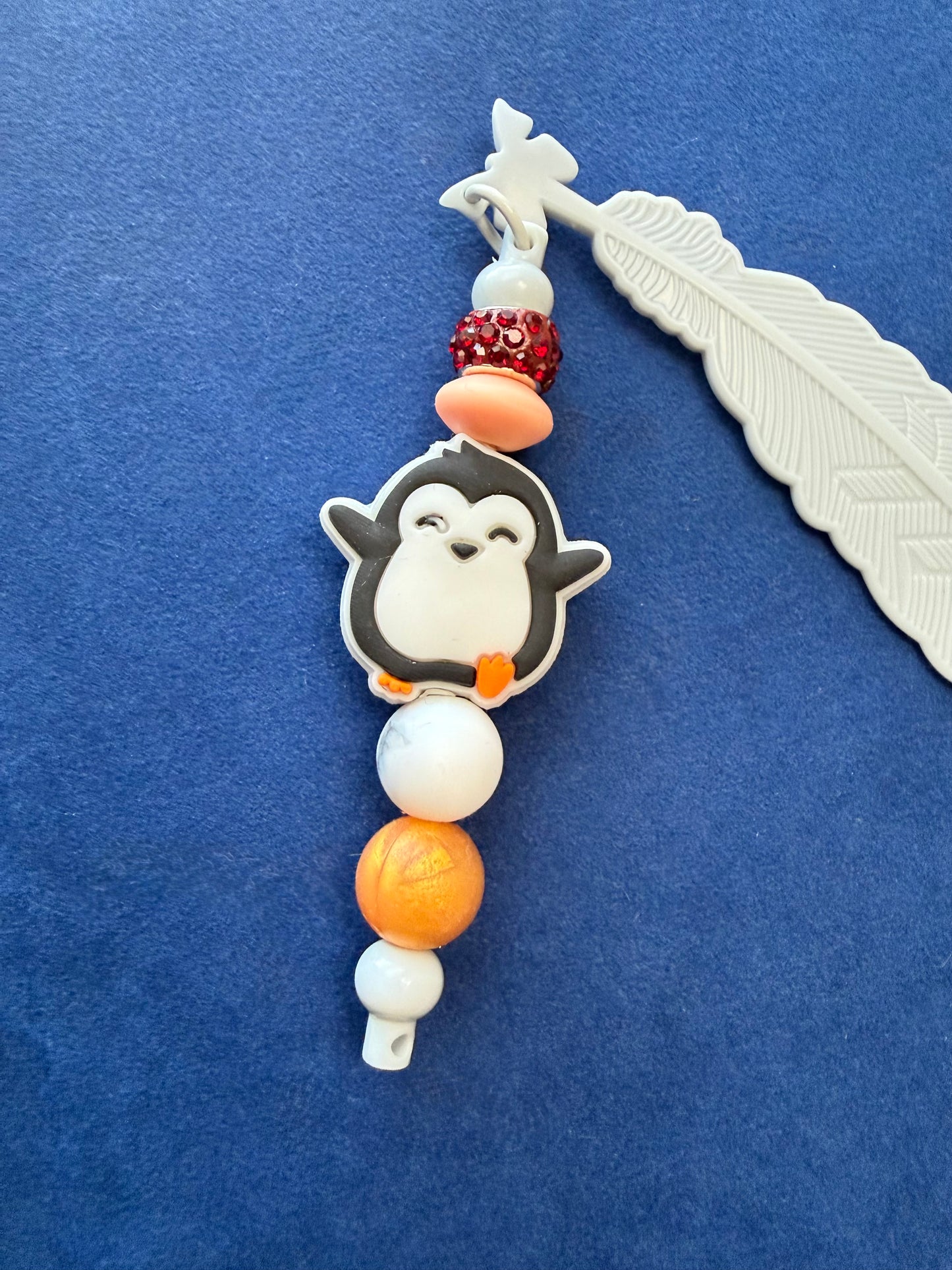 Penguin Feather Bookmark
