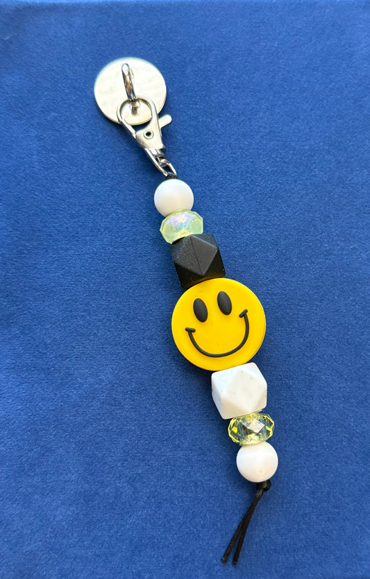 Smiley face Kindle/Phone charm