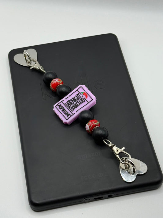 Interchangeable Kindle Strap-Late Night Book Club