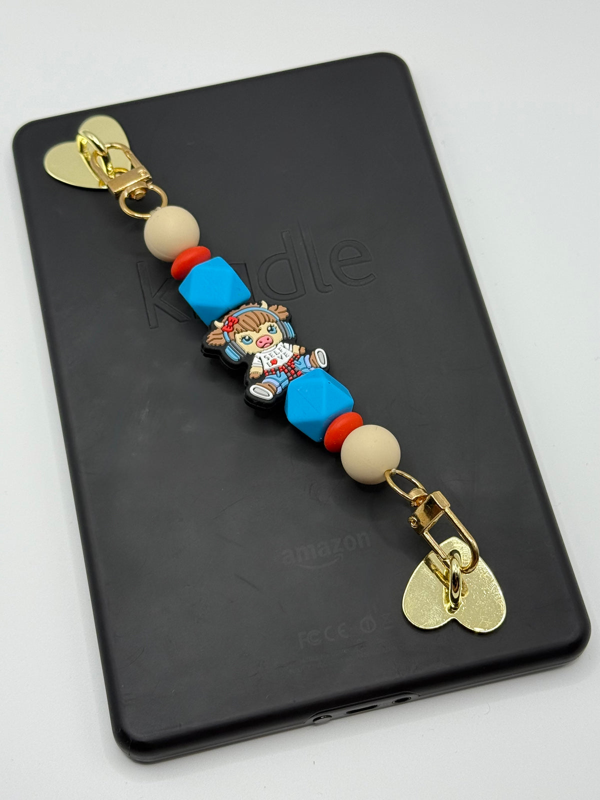 Interchangeable Kindle Strap-Self Love Highland Cow