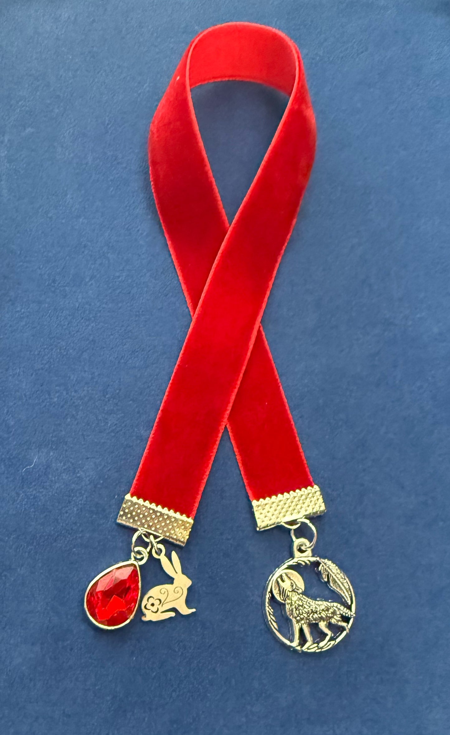 Lost Girls (Red) Velvet Bookmarks