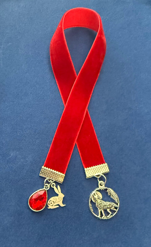 Lost Girls (Red) Velvet Bookmarks